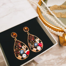 Load image into Gallery viewer, Rhea_BomBon Collections_Gemstone_Collections_Earrings_Fashion
