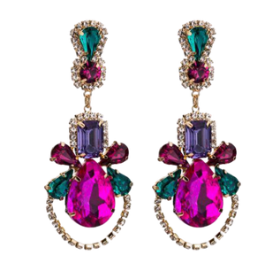 Aurora_BomBon Collections_Gemstone Collection_Drop Earrings_Fashion_