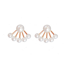 Load image into Gallery viewer, Belle - Quadri-Pearl Stud Earring (Petite)
