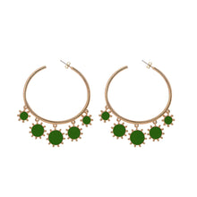 Load image into Gallery viewer, Brooklyn - Star Cluster Hoop Earrings
