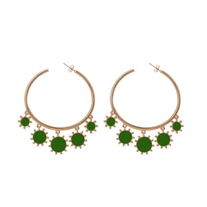 Brooklyn - Star Cluster Hoop Earrings