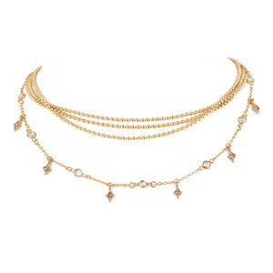 Candice - Crystal Femme Necklace