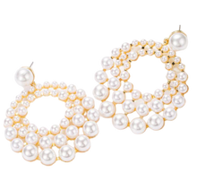 Load image into Gallery viewer, Carmen_BomBon Collections_Pearl_Collections_Earrings_Fashion
