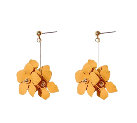 Celine_BomBon Collections_Floral Collection_Drop Earrings_Fashion_