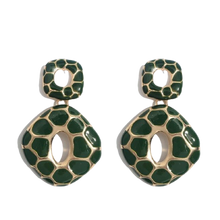 Load image into Gallery viewer, Cora - Leopard Print Earrings (Petite)
