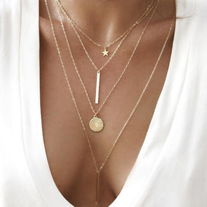 Dawn_Bombon Collection_Necklace_Gold Choker_Fashion