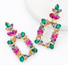 Load image into Gallery viewer, Bianca_Multi_BomBon Collections_Gemstone_Collections_Earrings_Fashion
