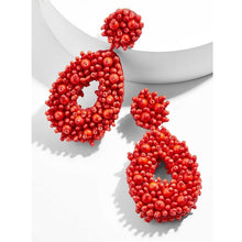 Load image into Gallery viewer, Juniper - Bohemian Beaded Drop Earrings
