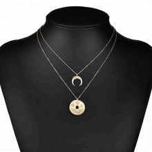 Load image into Gallery viewer, Kumi -  Golden Penny Necklace
