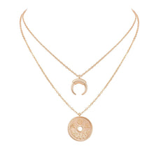 Load image into Gallery viewer, Kumi -  Golden Penny Necklace
