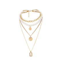 Load image into Gallery viewer, Portia - Gold Layered Charm Necklace
