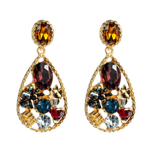 Load image into Gallery viewer, Rhea_BomBon Collections_Gemstone_Collections_Earrings_Fashion
