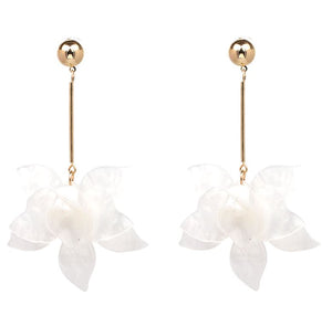 Katie* - Floral Drop Earring