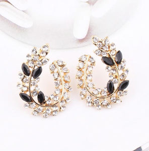 Leena* - Leaf Stud Earring (Petite)