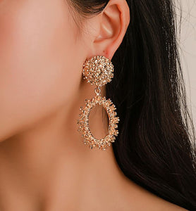 Xena_BomBon Collections_Gold Collections_Drop Earrings_Fashion